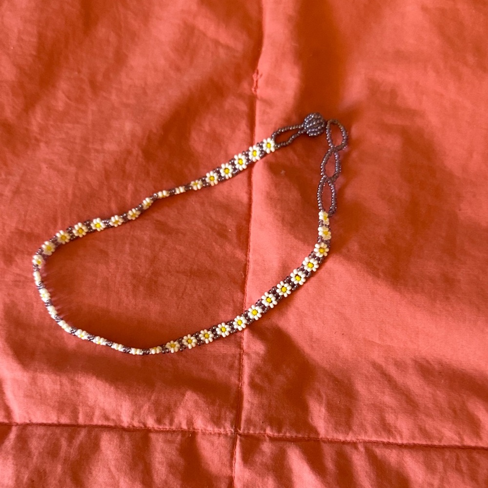 Daisy Chain Necklace. It’s more like a choker.